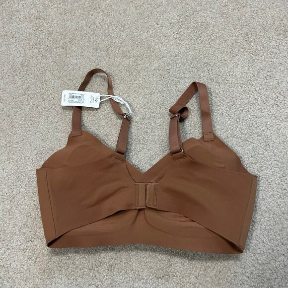 NWT SMOOTHEZ Aerie Padded Bralette Women's Horizon Size M - Picture 2 of 4